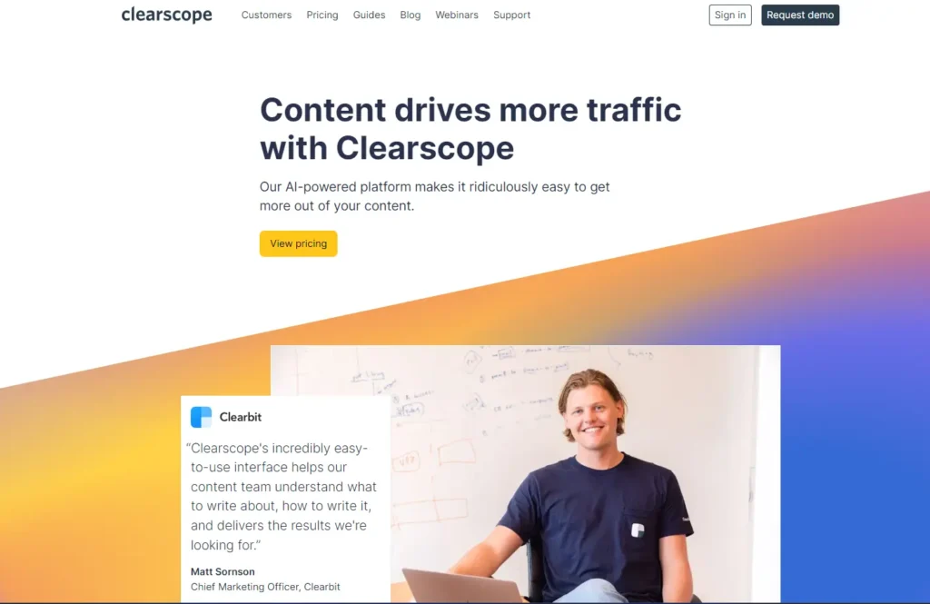 Clearscope.io - Produce Content That Ranks