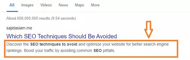 Meta Descriptions