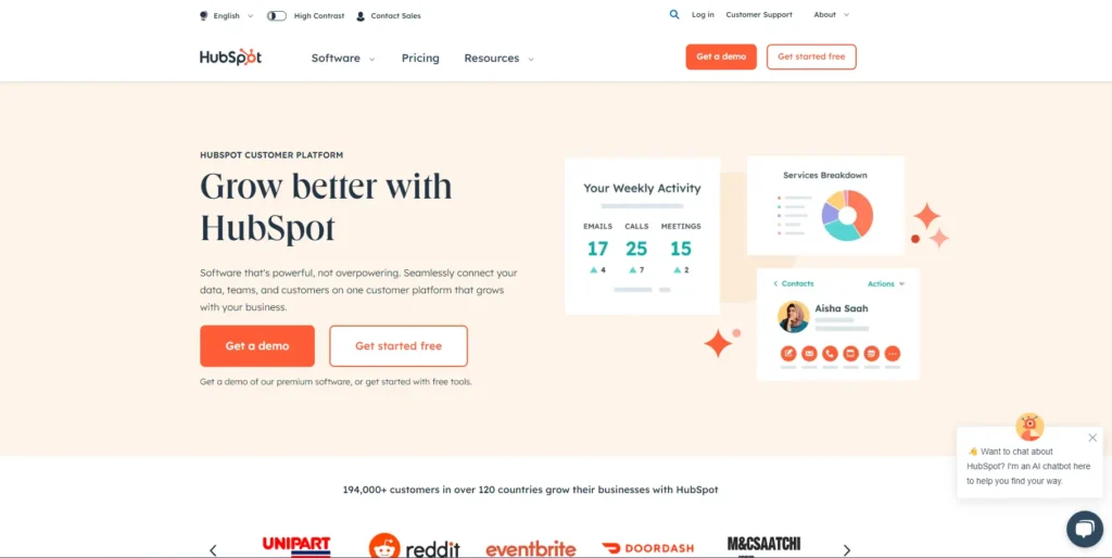 HubSpot - Comprehensive Marketing and Sales Platform