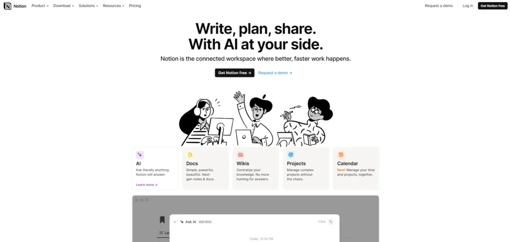Notion - Versatile Workspace for Team Collaboration